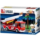 Sluban B0625 Hasiči NAKLAĎÁK SE ŽEBŘÍKEM