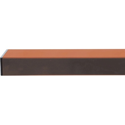 PILECKÝ Příčník PILWOOD 60 x 40 mm poplastovaný 2000 mm červenohnědý
