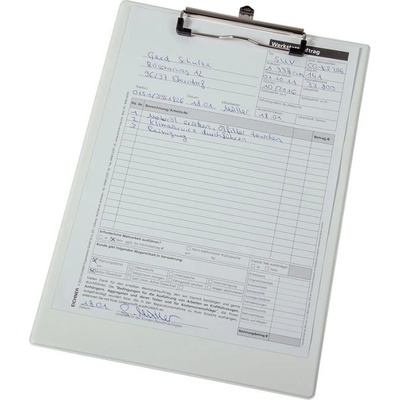 Eichner A4 deska s klipem bílá