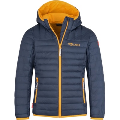 TROLLKIDS Детско синтетично яке Trollkids Kid's Eikefjord Jacket Synthetic jacket - Mystic Blue / Mango - размер 92 (EU) (703-3293-1211)