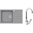 Sety kuchynských drezov a batérií Set Alveus Rock 130 + Tina