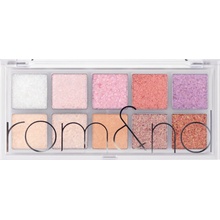 Rom&nd Better Than Palette 00 Light & Glitter Garden Paleta očních stínů 8 g