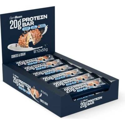 GymBeam 20 g Protein bar 12 x 55 g