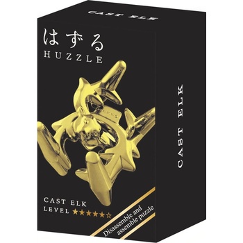 Hanayama Метален логически пъзел Hanayama - Mini Huzzle Cast Elk (515180)