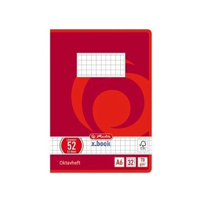 Herlitz Sešit školní A6 32 listů čtvereček