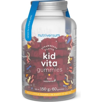 Nutriversum Kid Vita Gummies Strawberry Pouch, 60 Gummies