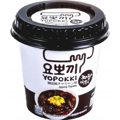 Yopokki Jjajang instantné ryžové Tteokbokki 140 g