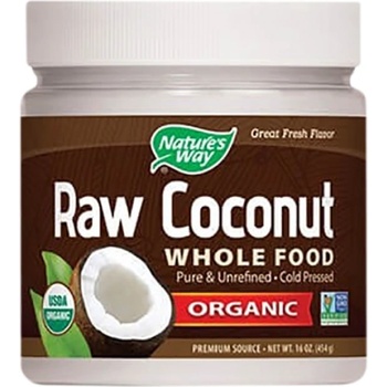Image 1 of Nature's Way Raw Coconut Oil Organic [454 грама]