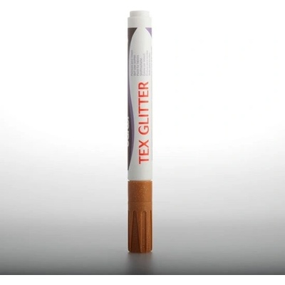 Darwi Tex Glitter fixa na textil Měděná 6 ml