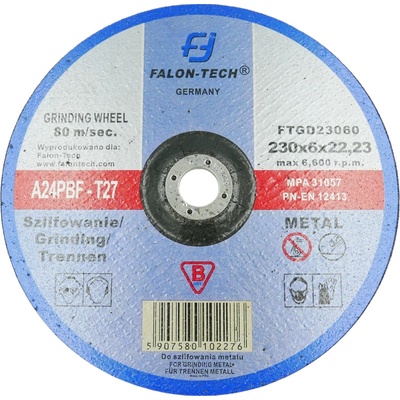 Falon Tech Brúsny kotúč 230 x 22,2 mm FTGD23060