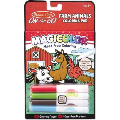 Melissa & Doug MAGICKÁ VYMAĽOVÁNKA FARMA 19126