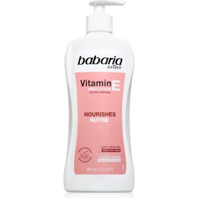 Babaria Vitamin E подхранващ лосион за тяло 400ml
