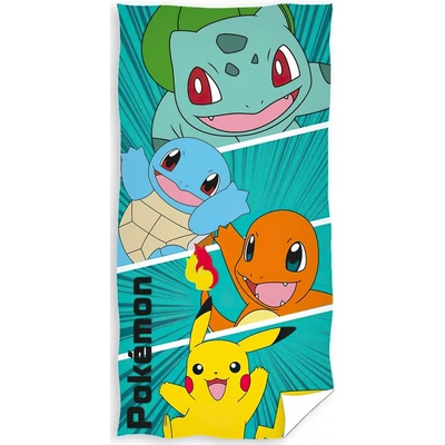 Carbotex Osuška Pokémon Chyť je všechny 70 x 140 cm – Zboží Dáma