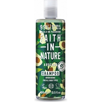 Faith in Nature šampon s avokádovým olejem 400 ml