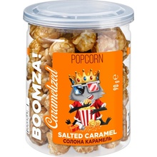 Boomza karamelizovaný popcorn s příchutí slaného karamelu 90 g