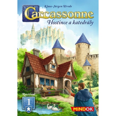 Carcassonne: Hostince a katedrály (1.rozšíření)