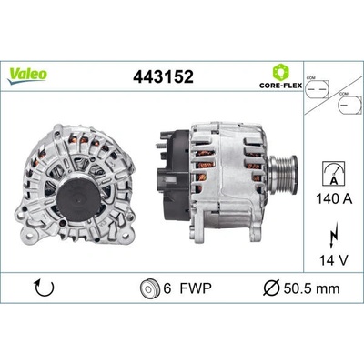 generátor VALEO 443152