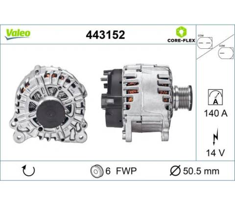 generátor VALEO 443152