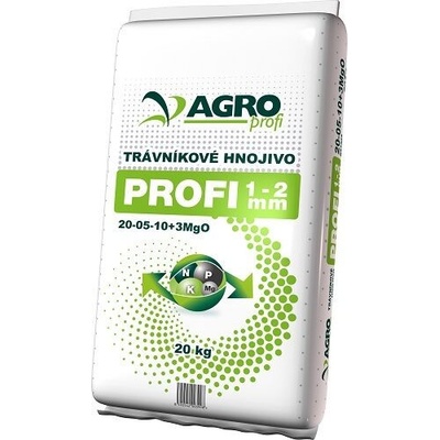 AGRO CS PROFI Trávníkové hnojivo 20-05-10+3MgO MINI SPECIÁL, 20 kg (1–2 mm)