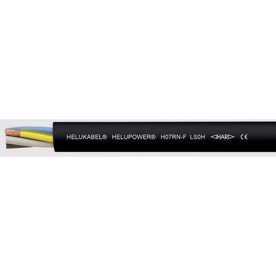 Helu 30757 gumový kábel Helu POWER® H07RN-F LS0H 2 x 1.5 mm² čierna 100 m