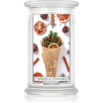 Kringle Candle Cypress & Cinnamon 624 g