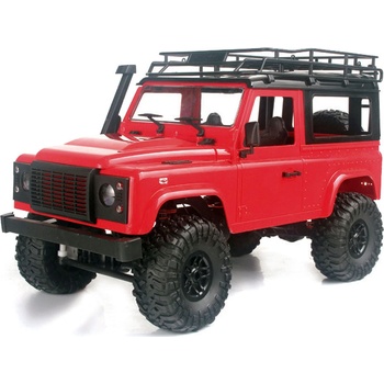 IQ models D90 Rock Crawler Defender 4WD 2,4 GHz LED 100% RTR červená 1:12