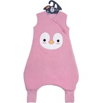 BabyBliss Спално чувалче с крачета BabyBliss - BlissJump, Tog 2.5, 6-18 м, Penguin Pink (BLISS-JMP-0004) - ozone