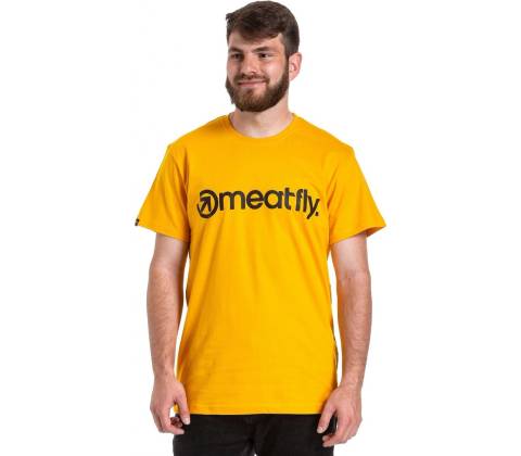 Meatfly MF Logo Deep yellow