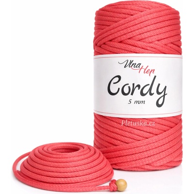 Cordy 5 mm melounová 8006