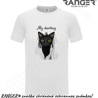 Ranger tričko motív My Darling 1 biela