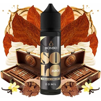 Bombo Solo Juice Cubano Cream 20ml/60ml