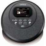 Lenco CD Player, FM/DAB Радио CD-500BK, Черен