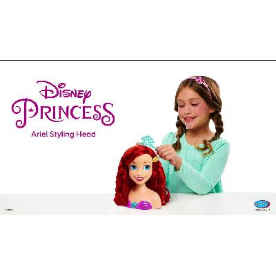 Alltoys Just Play Princezny česací hlava Ariel