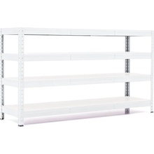 Trestles RH Regál 900 x 1600 x 400 mm 4 police modrá