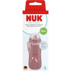 Nuk Неразливаща се чаша NUK First Choice с клапа, 300 мл, 18+ месеца, Коала, розова (10255855)