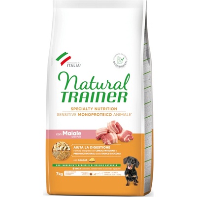 Natural Trainer Sensitive No Gluten Small & Toy bravčové 2 x 7 kg