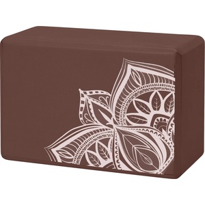 GAIAM Йога блокче Gaiam Point Block Yoga block - Cinnamon - размер 22, 9 cm x 15, 2 cm x 10, 1 cm (580-1453-0111)