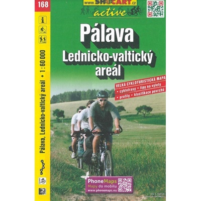 Pálava Lednicko-Valtický areál mapa 1:60 000 č. 168 – Hledejceny.cz