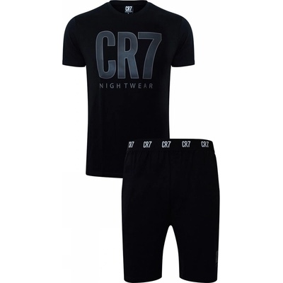 Fan-shop pánské pyžamo CR7 Short čierne