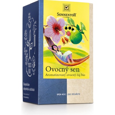 Sonnentor Ovocný sen Bio dvoukomorový 45 g