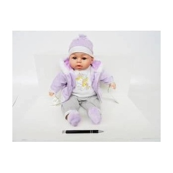 Mádara *BOBAS DOLL 45 cm, jaw. , in sweatshirt, fol