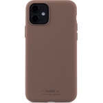Holdit Гръб Holdit Silicone Case за iPhone 11/XR - Dark Brown