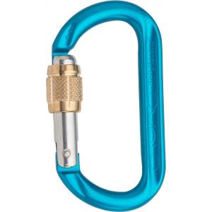 AustriAlpin Винтов карабинер Austrialpin Ovalo GI Aluminium Screwdriver Screwgate carabiner - Azure Anodized - размер One Size (322-0198-0211)