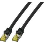 EFB Elektronik RJ45 пач корда кат. 6a с кат. 7 Raw Cable, S-FTP LSZH, черна, EFB (20 м) (MK7001.20B)