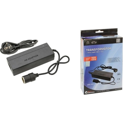 Měnič napětí COMPASS 07116 230/12V 10Amp pro autochladničky