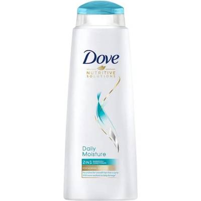 Dove шампоан за коса, Daily moisture 2in1, 400мл