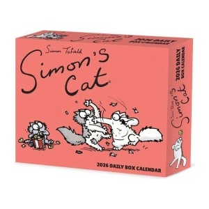 Willow Creek Press Simon's Cat 2026 5.4 X 6.2 Box Calendar