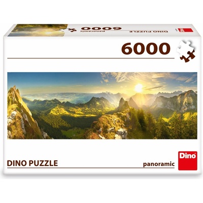 Dino Panoramatické Švýcarský podzim 6000 dílků