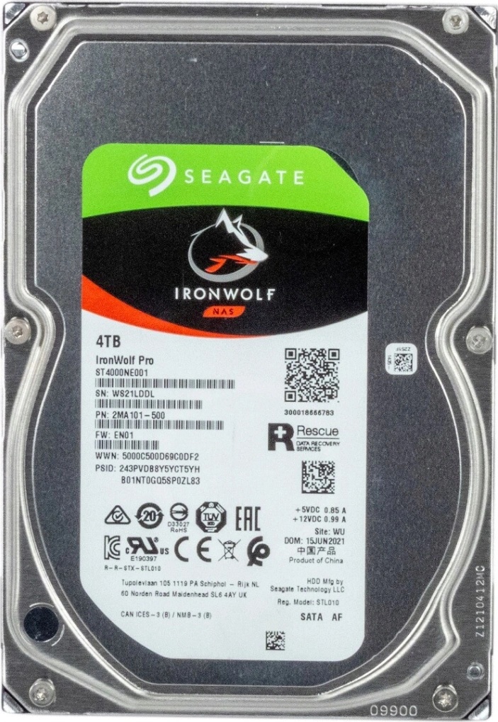 diesel141　 Seagate IronWolf Pro 　4個 Seagate IronWolf Pro 4TB, ST4000NE001 od 576 € - Heureka.sk