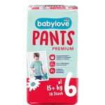 babylove Гащички Premium, размер 6 XXL (15+ kg), 18 бр (10469612)